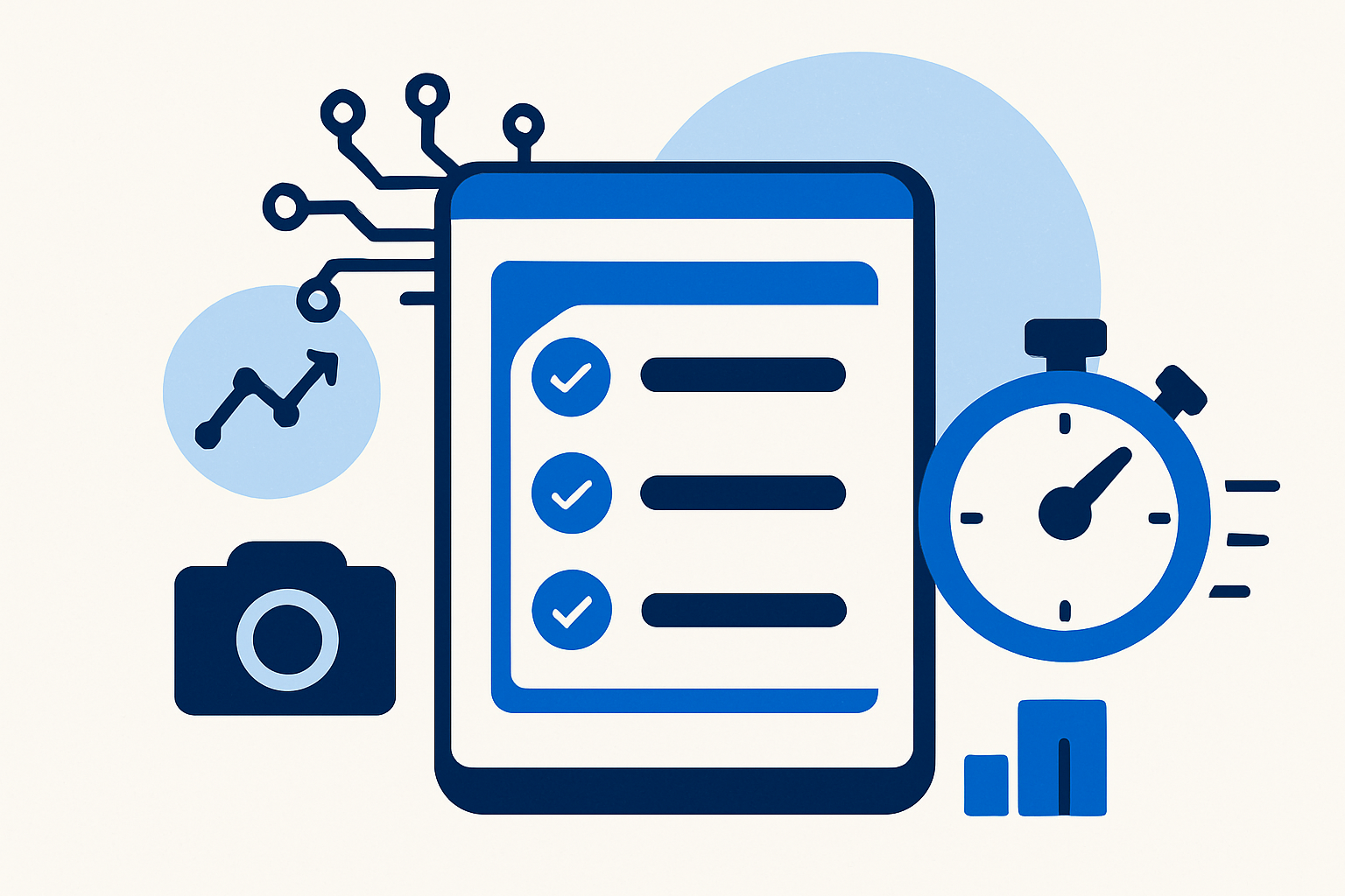 Three-tier pricing dashboard with AI and speed motifs representing agency website packages.